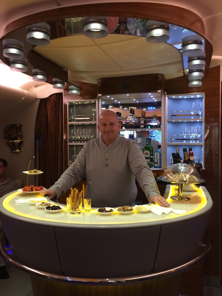 Bar Service at 40,000 feet!