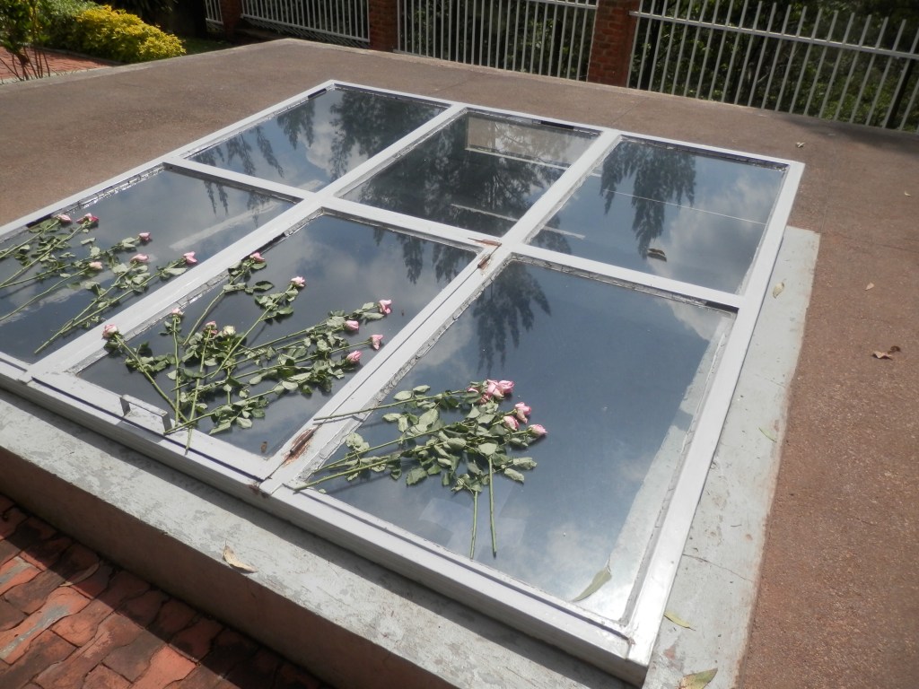 The grave site for 250,000 people killed in the genocide 